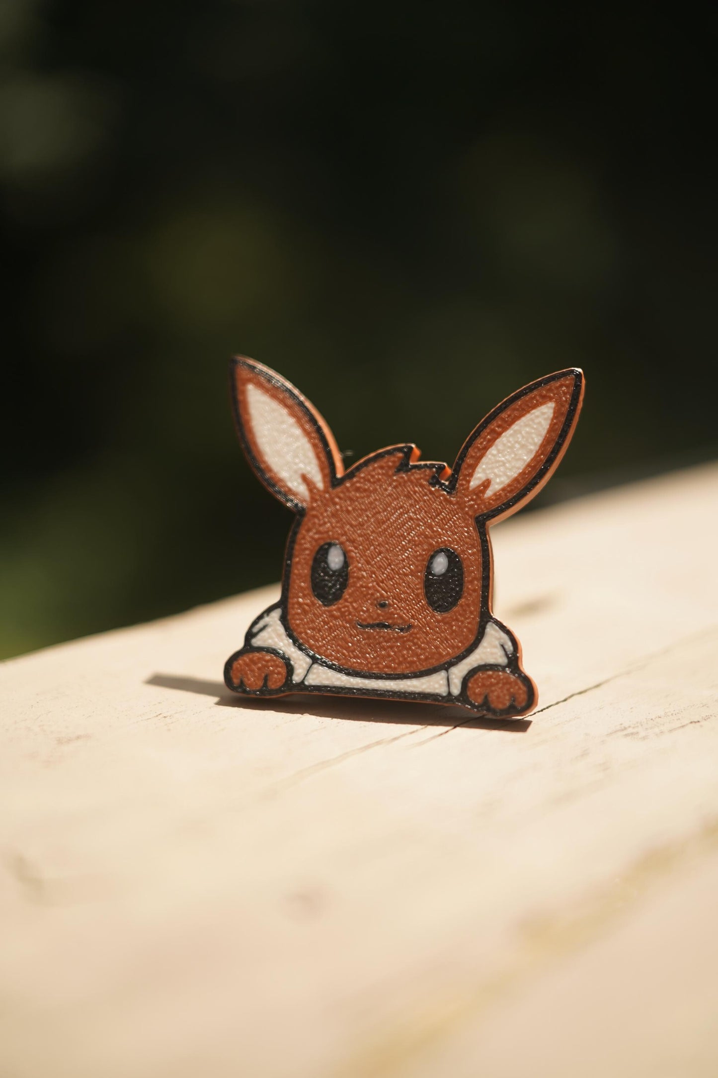 Eevee Vent Clip: Anime Car Accessory, 3D Printed PLA