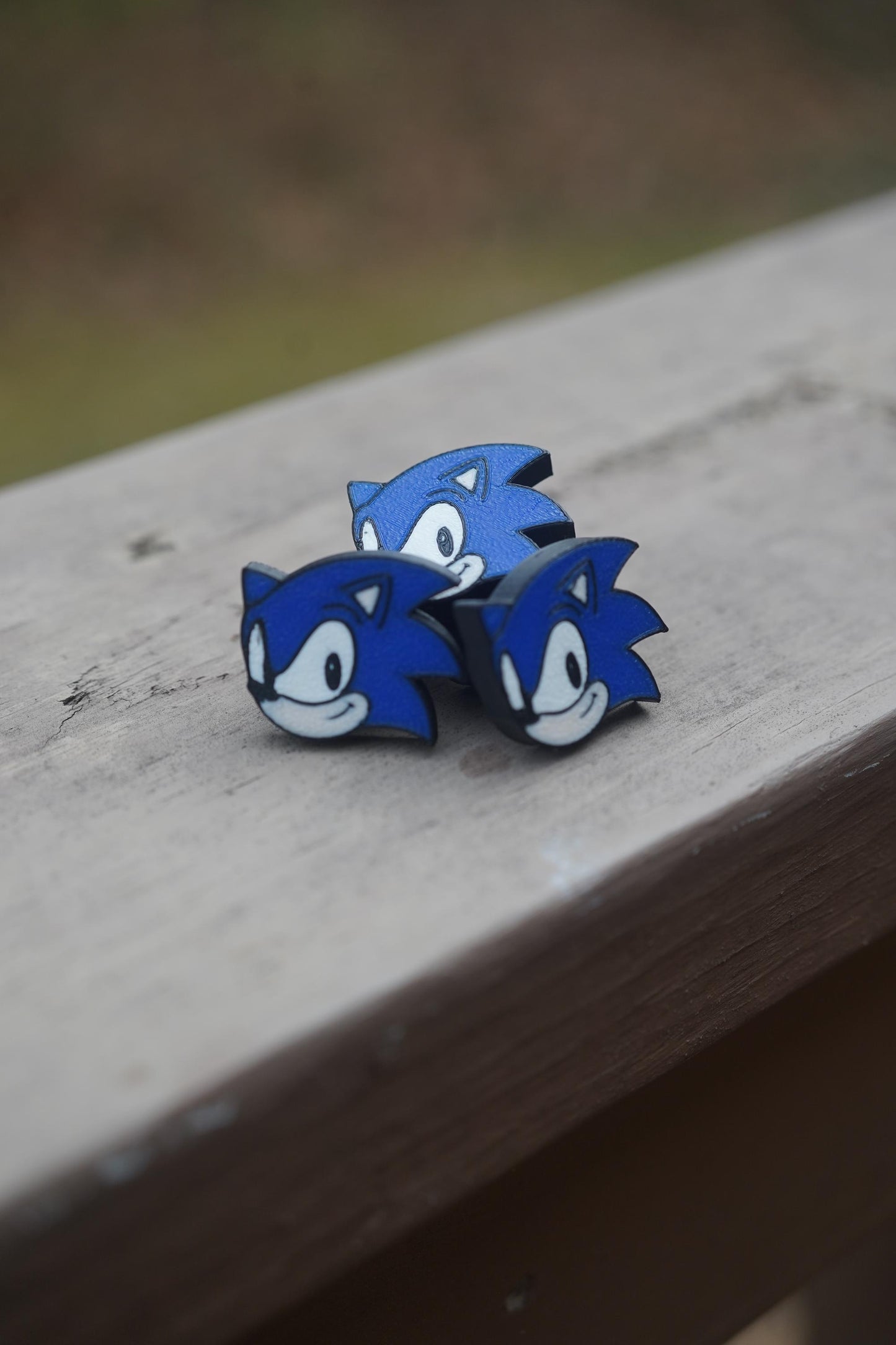 Sonic the Hedgehog Tire Valve Caps - Anime gift - Set of 4