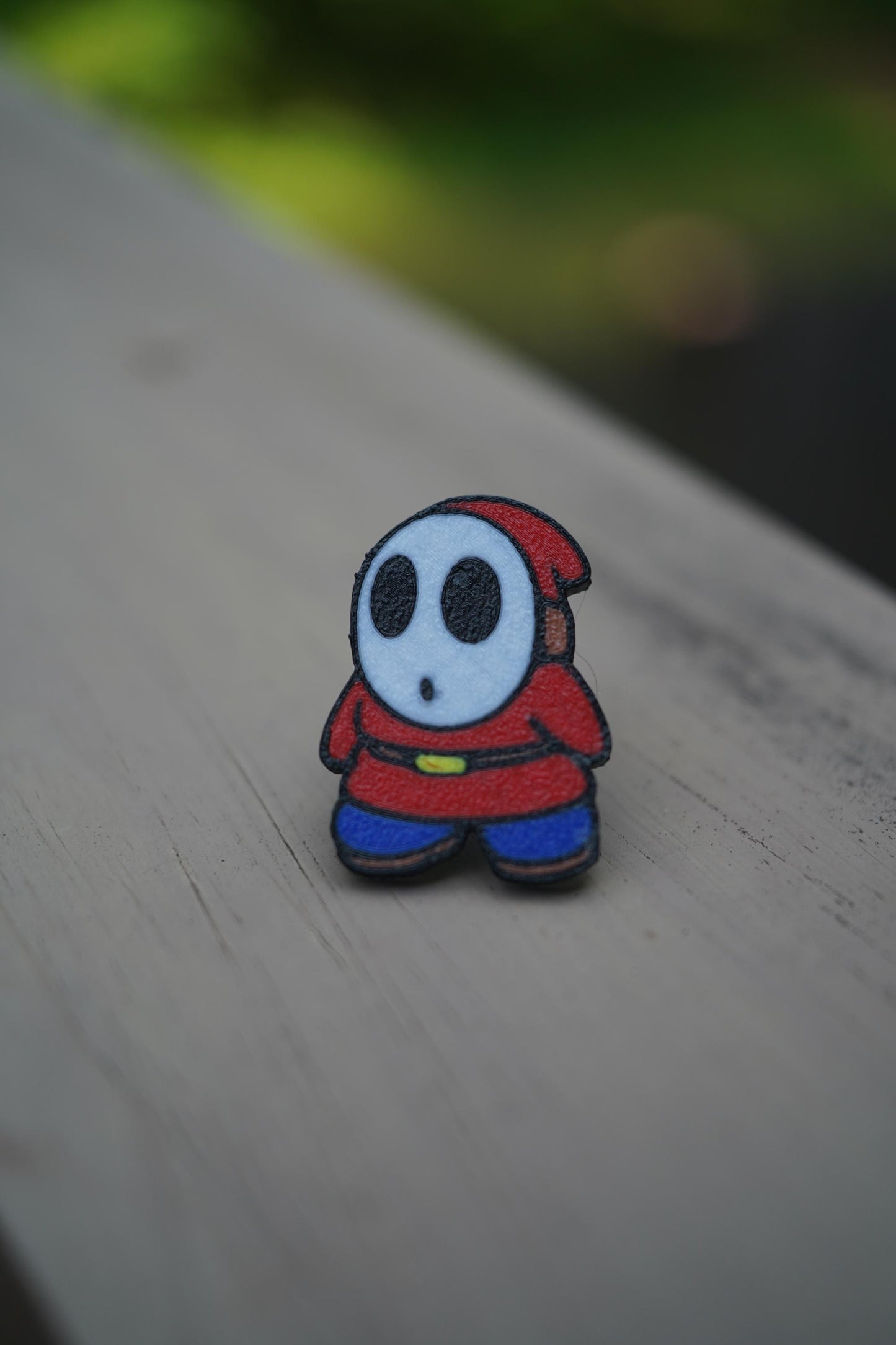 Shy Guy Tire Valve Caps: Cartoon Car Accessory - Set of 4