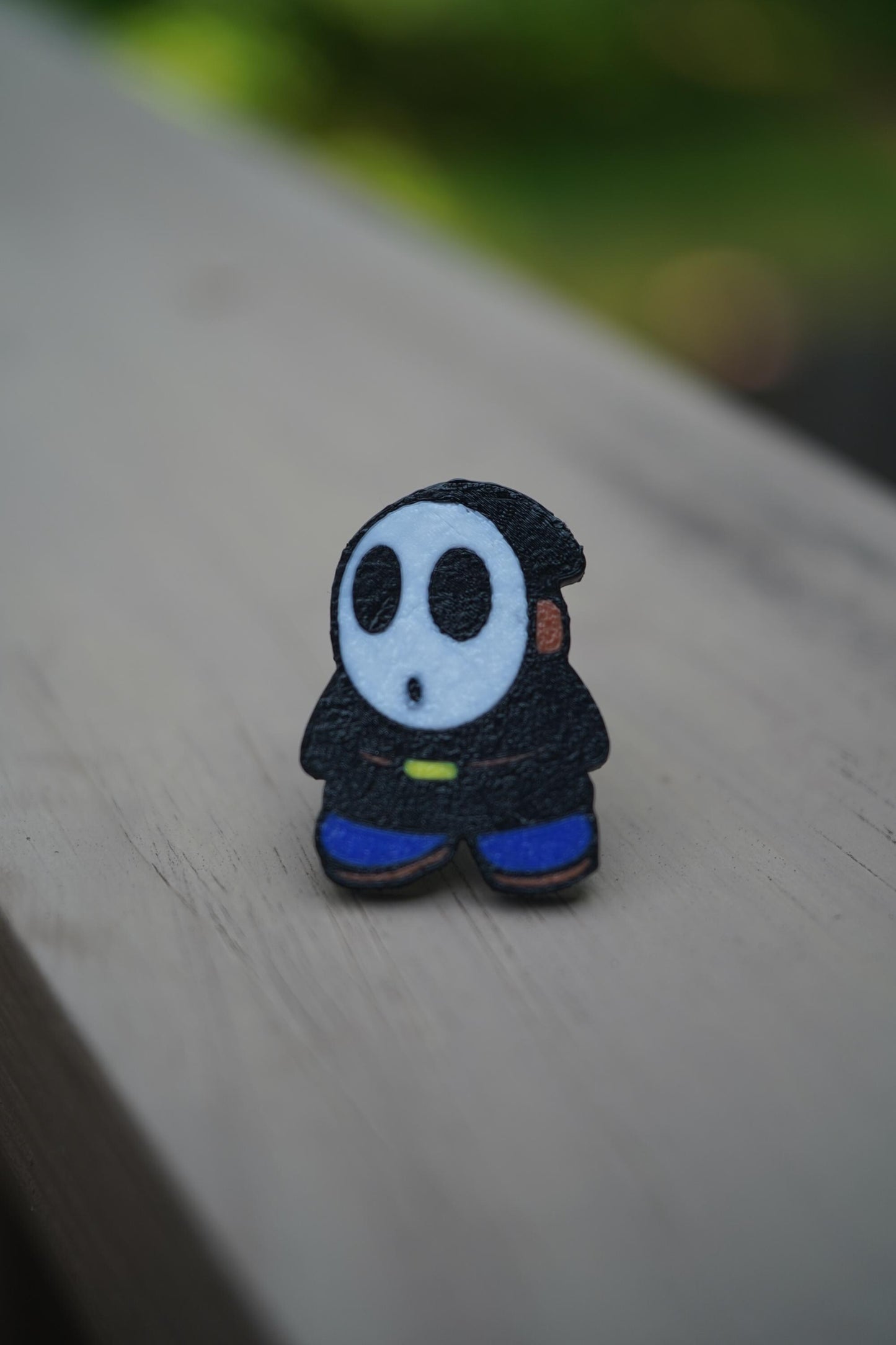Shy Guy Tire Valve Caps: Cartoon Car Accessory - Set of 4