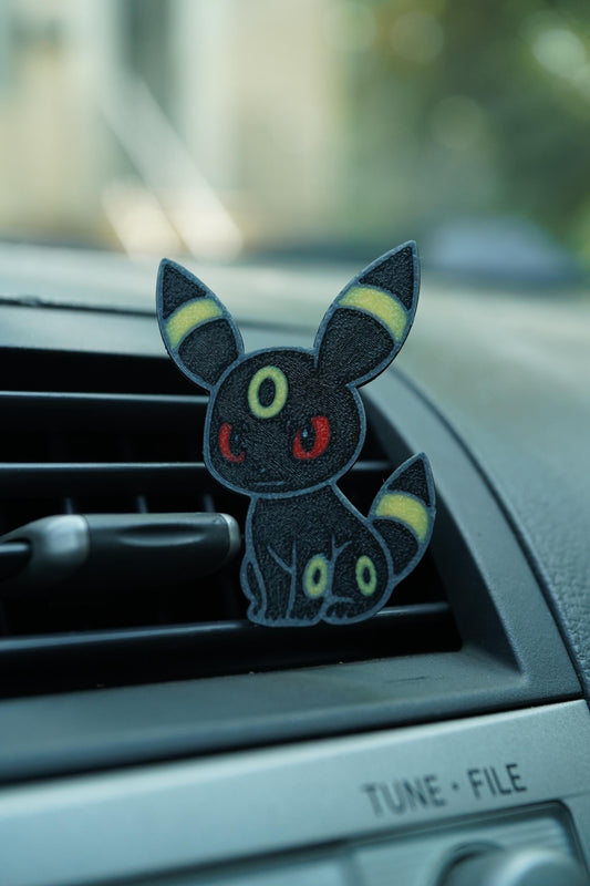 Umbreon Vent Clip: 3D Printed Pocket Monster Car Accessory