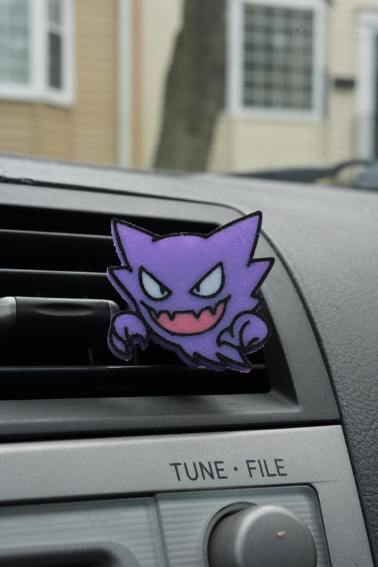 Haunter Car Vent Clip – 3D Printed Anime Auto Decor