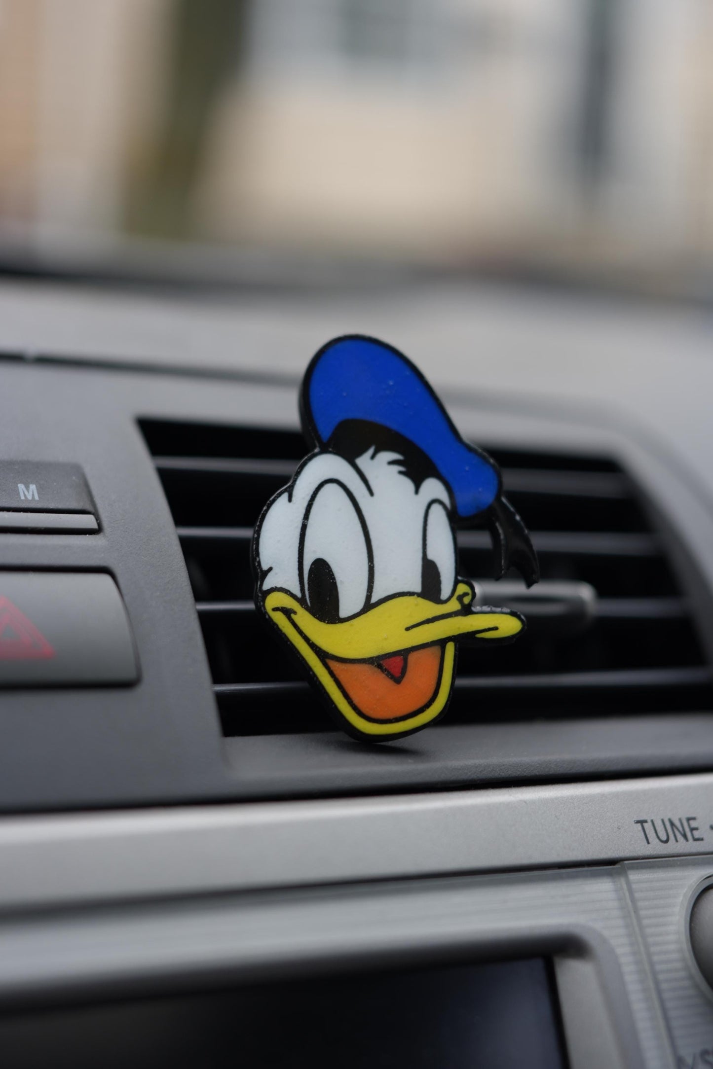 Donald Duck Air Freshener Vent Clip - 3D Printed Car Accessory and Disney Fan Gift